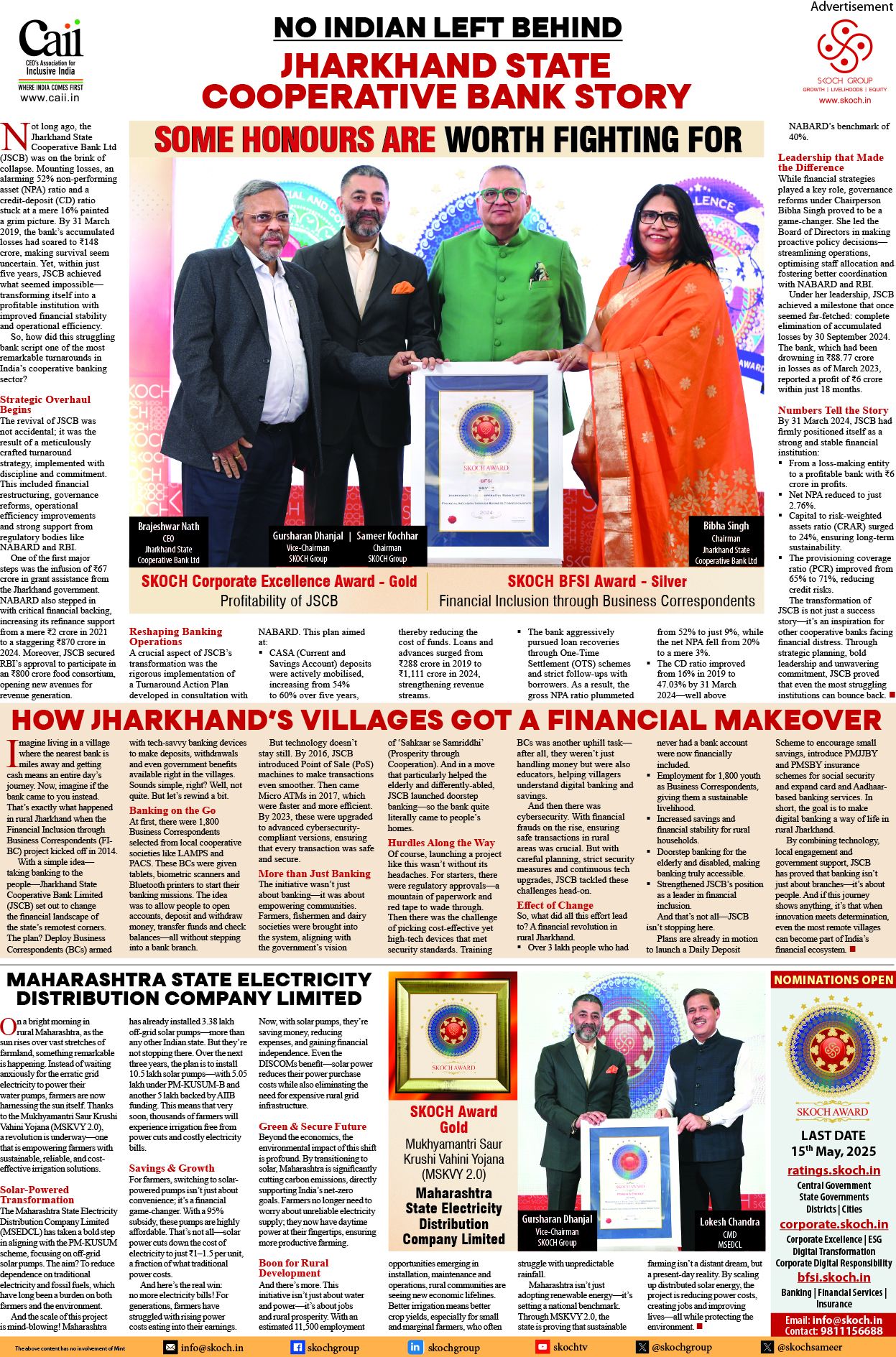 H:\Shared drives\Events\SKOCH Digital\Manish\Advertisements\Award Feature\SKOCH Feature Jharkhand SCBL Folder